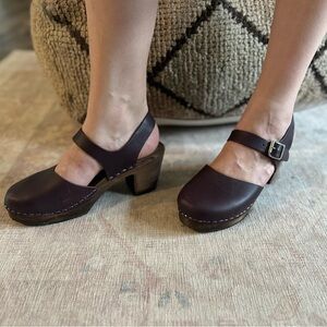 Lottas from Stockholm highwood clogs
